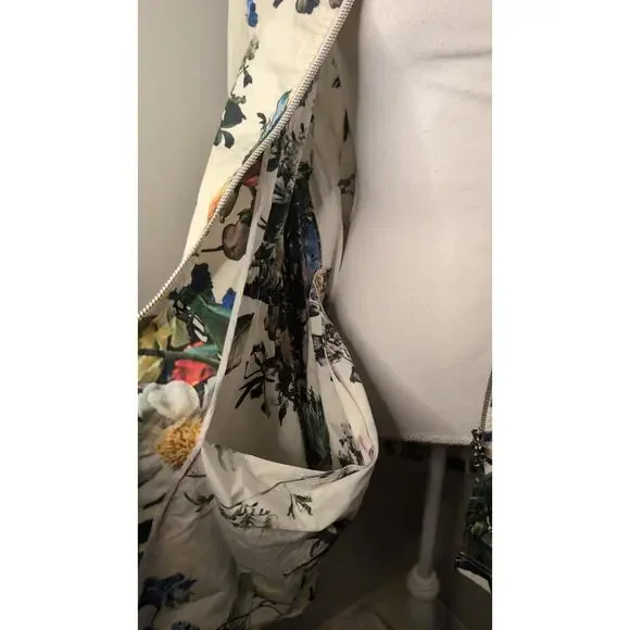 Adam Lippes Botanical Floral Zip Front Fit & Flare Jacket Size M - Picture 9 of 11